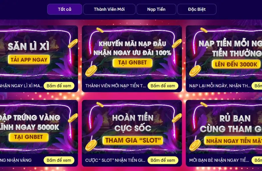 GNBET - Trang Chủ Gnbet.com uy tín - Link vào Gnbet 2025 Tham gia vô vàn khuyến mãi tại Gnbet